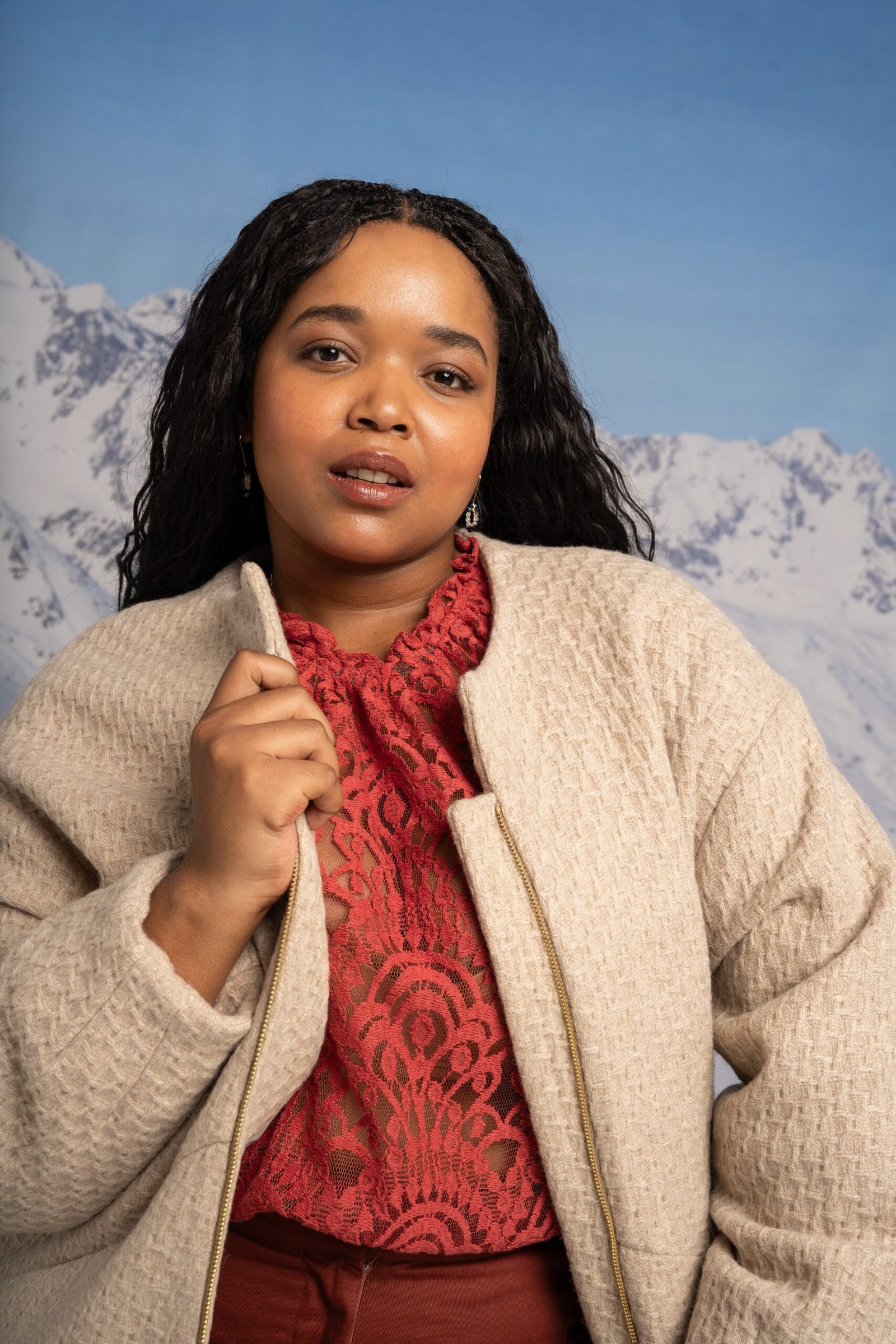 Alex Coat - Oatmeal Pure Wool - Image 6