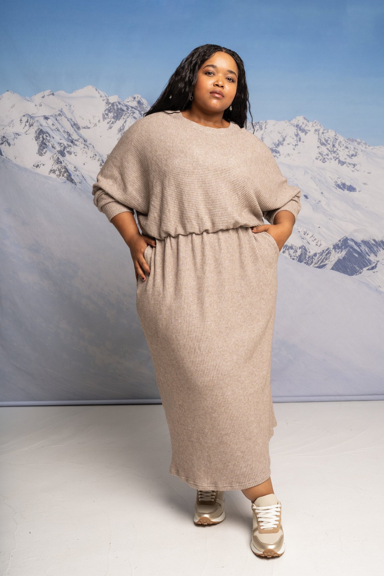 Sphynx Dress - Nude - Image 6