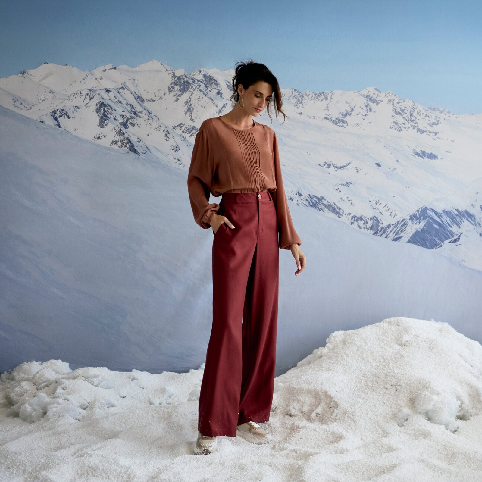 Classic Trouser - Sangria