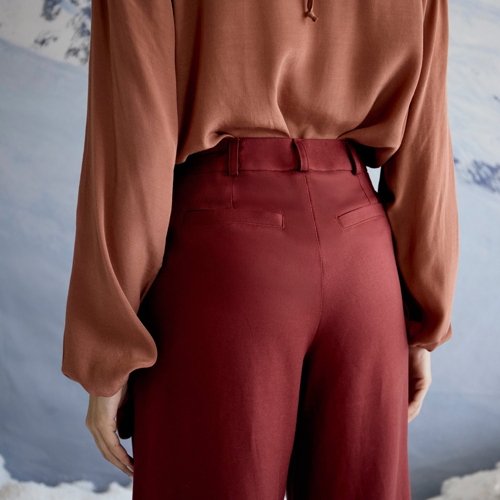 Classic Trouser - Sangria - Image 7